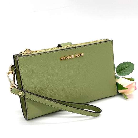 Michael Kors Large Double Zip Wallet Wristlet - Picture 2 of 7